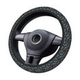 thumbnail image 2 of Uemuo Shells and Seaweed Printed Car Elastic Steering Wheel Cover - Universal Car Accessory for Diverse Cars Anti-Slip, and Comfortable- 15", 2 of 8