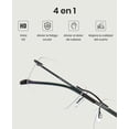 thumbnail image 4 of Cyxus Blue Light Glasses Frameless Rectangle para hombres y mujeres Anti Eye Strain Block Ultraviolet Clear Lenses Cyxus Style, 4 of 9