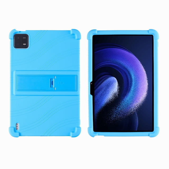 Case for Xiaomi Pad 6 5 Pro 12.4 Pad 4 Plus Tablet Protective Kids Funda Cover Shockproof Kickstand Soft Silicone Shell Coque Sky Blue Xiaomi Mi Pad 4 Plus