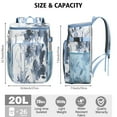 thumbnail image 3 of Sunflower and Daisy Summer Floral Cooler Bag - 20L Leakproof & Durable, Perfect for Beach and Travel, 3 of 5