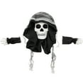 thumbnail image 2 of Northlight Spooky Skeleton 3-D Halloween Window Decoration - 10", 2 of 6