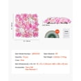 thumbnail image 4 of VEVOR 3D Flower Wall Panel, 12 Pcs 15 x 15 inch, Artificial Floral Wall Background Mesh Backing Mat,Seamless Design&Easy Installation,Pink, 4 of 9