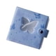 thumbnail image 1 of Yuarrent Álbum de fotos de carpeta de 3 pulgadas con agujero para colgar, corazón de amor hueco, organizador de 20 páginas, tarjeta de identificación, Almacenamiento y organización del hogar Azul Yuarrent HA074576-02, 1 of 6
