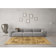 thumbnail image 3 of Ahgly Company Indoor Square Persian Brown Traditional Area Rugs, 6' Square, 3 of 4