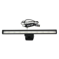 OATIPHO Back to School Computer Desk Light Black 1Set 26x0.79in