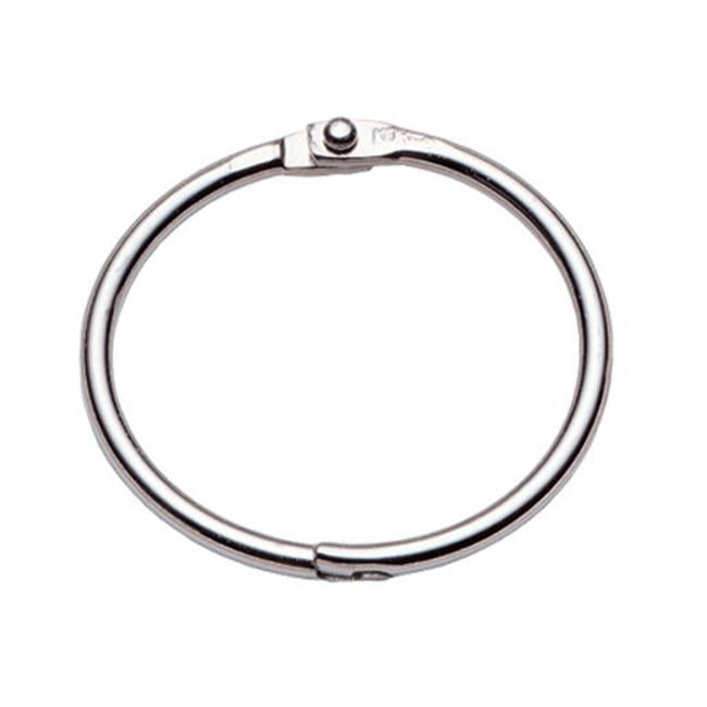 LOOSE LEAF BOOK RINGS 1.5 DIAME TER 100/BOX