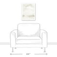 thumbnail image 3 of Creative Products Abstract White Landscape 16x20 Canvas Wall Art, 3 of 5