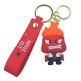 thumbnail image 4 of 30PCS Set wholesale Inside Out keychain Plush Cartoon Character keychain Pendant Personality Creative Glue Doll Small Pendant, 4 of 5
