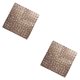 thumbnail image 1 of Inteprter Alfombrilla de baño con diseño de guijarros, antideslizante, cuadrada, para baño, ducha, bañera, almohadilla de PVC, Type2 NO2, 1 of 6