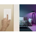 thumbnail image 3 of Cree Connected Max Smart In-Wall 5-Button Scene Controller For Connected Max Smart Bulbs, Compatible with Any Connected Max Smart Bulb, Bluetooth + WiFi, White, 1 Controller, 3 of 5