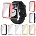 thumbnail image 2 of Flmtop 1PC Watch Screen Protector Waterproof Smartwatch Cases TPU Full Cover Scratch Resistant Anti-Fall Protective Cover Practical Screen Protector Compatible with HUAWEI Watch Fit, 2 of 10