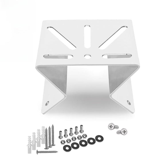 Corner Mount Bracket Compatible for eufy soloCam s340 Metal Bracket Holder Stainles Steel Wall Mounting Corner Brackets for Camera Spray Coated Antirust for Outdoor and Indoor