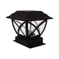 thumbnail image 3 of Solar Post Cap Lights 1 Pack, Outdoor Post Lights Solar Powered Deck Lights for Bigger Than 5.5" *3.5 " Posts in Garden Decor-White Light, 3 of 7