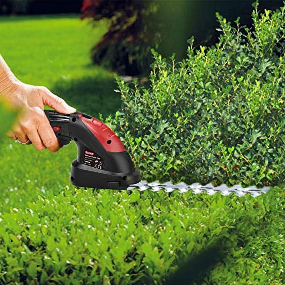 MZK 7.2V Cordless 2-in-1 Garden Trimmers - Handheld Grass Shear