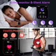 thumbnail image 3 of Smartwatch HOXLRSA Rastreador de Fitness Impermeable para Hombre, 3 of 7