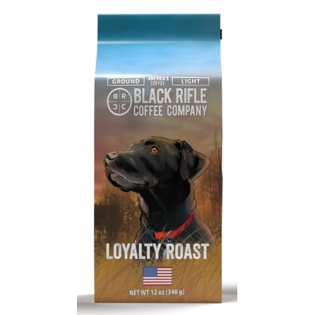 Black Rifle Coffee Loyalty Roast, Light Roast, Ground Coffee, 12 oz