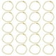 thumbnail image 1 of 30Pcs 5 Pulgadas Cadenas de Cuentas de Bola, Cadena de Bola de Metal con Conectores para Colgante de Llaveros, Dorado, 1 of 7