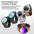 thumbnail image 2 of Pulsera inteligente LEMFO LF26 Smart Watch Pulsera Sports Smart Fitness Pulsera Reloj multifuncional Business Watch 1.3 pulgadas Full HD IPS Pantalla a color IP67 Impermeable Monitor de salud LEMFO Pulsera inteligente, 2 of 7