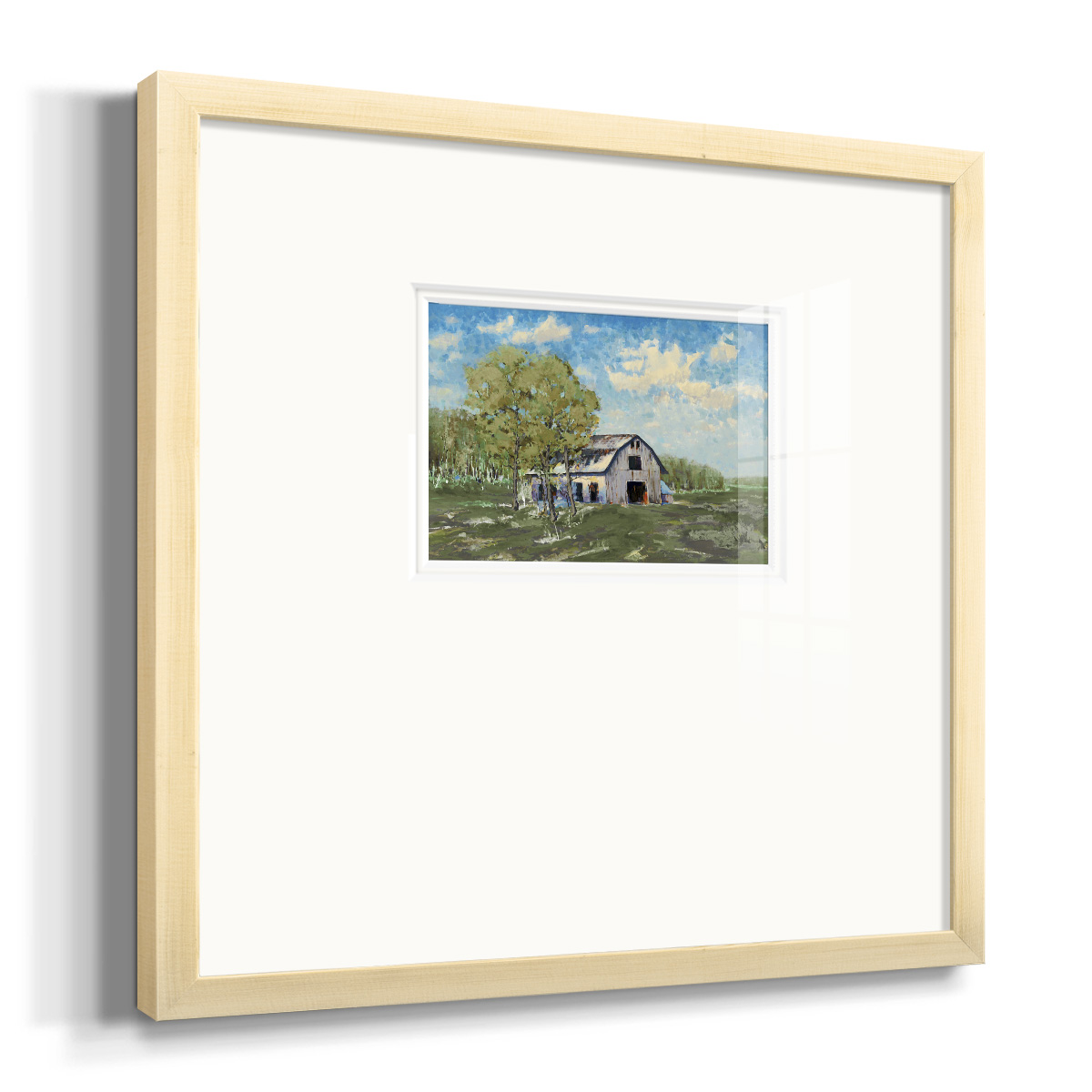 Autumn Barn V30-Premium Framed Print