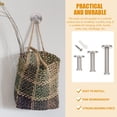 thumbnail image 4 of BESTYASH 3Ud Gancho De Pared De Metal Resistente Para Colgar Prendas Y Accesorios Plata, 4 of 8