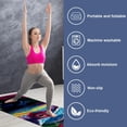thumbnail image 2 of Chameleon Gym Towel with Storage Bag, 72.8"x26.8", Suitable for Yoga, Pilates, Fitness, Yoga Blanket, Yoga Towels, Yoga Mat Towel, 2 of 6
