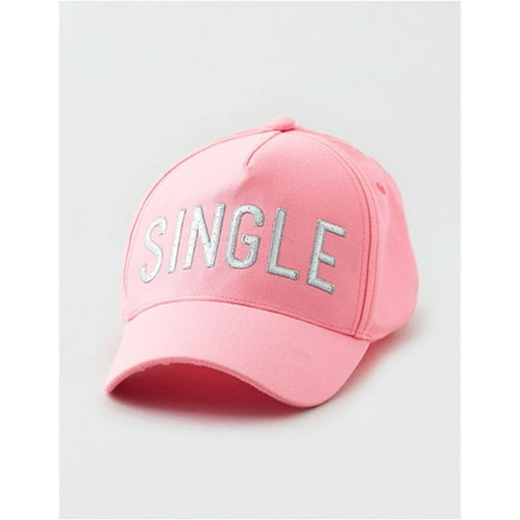 American Eagle Womens Single Light Up Trucker Hat, Pink, One Size