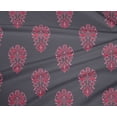thumbnail image 4 of oneOone Polyester Lycra Fabric Floral Block Print Fabric By The Yard 56 Inch Wide, 4 of 4