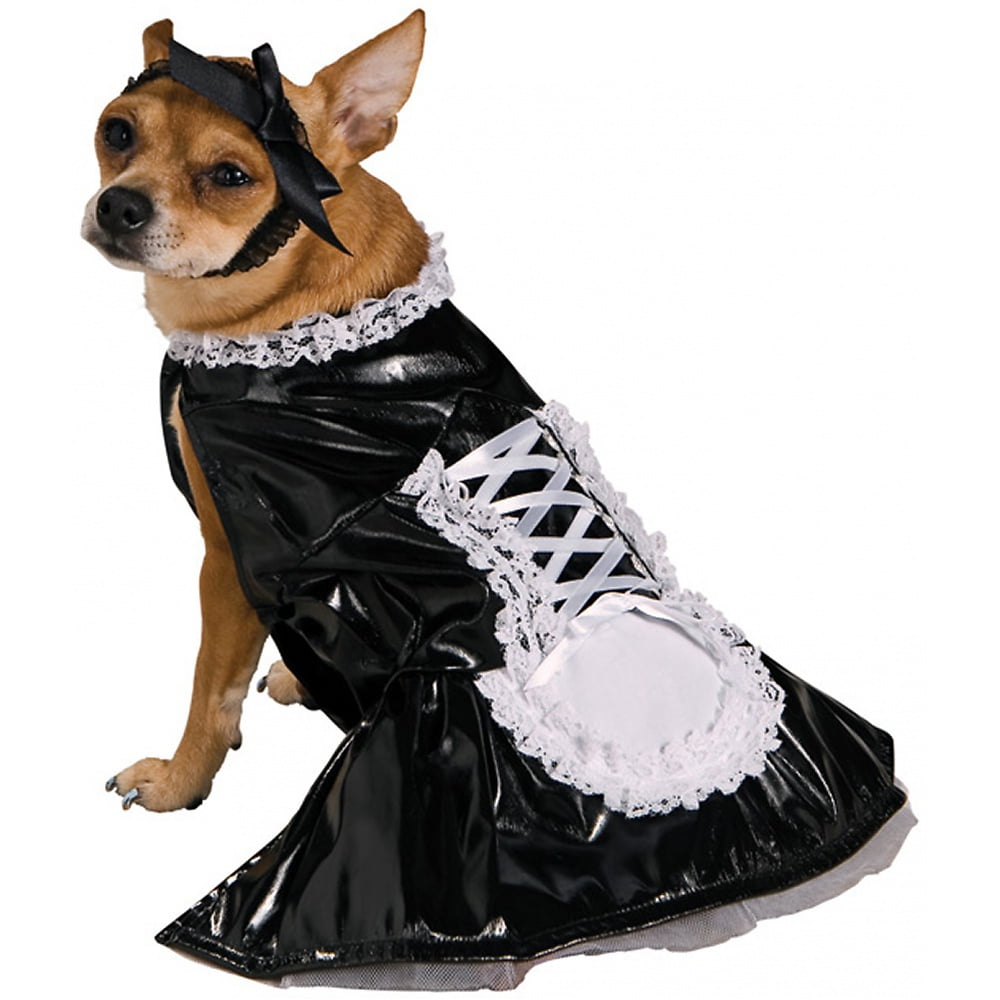 French Maid Pet Costume Small