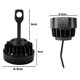 thumbnail image 5 of 2Pcs Motorcycles LED Auxiliary Headlight 9 White LED Spot Light Bike Lamp, 5 of 5