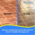 thumbnail image 2 of EZ Products EZP-374 1 No. SALTILLO TILE REPAIR TERRA COTTA EACH - 1 lb., 2 of 7