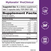 Purity Products MyKeratin ProClinical Advanced Hair Therapy Reduces Hair Loss & Increases Hair Strength, Shine & Luster - Next Generation Keratin Hair, Skin & Nails Super Formula - 60 Veg Capsules