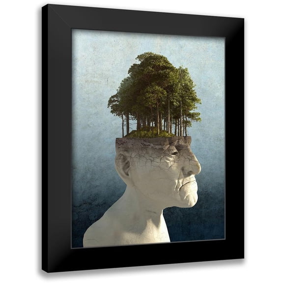 Decker, Cynthia 12x14 Black Modern Framed Museum Art Print Titled - Personal Growth
