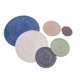 thumbnail image 3 of Manteles Individuales, Juego de 6 Manteles Individuales PP Trenzado Lavable Resistente al Calor Antideslizante, Mantel Individual Redondo 18 CM, 3 of 5