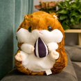 thumbnail image 3 of Almohada para hámster, manta de juguete de felpa, manta de aire acondicionado 3 en 1, muñeca de hámster, 3 of 4