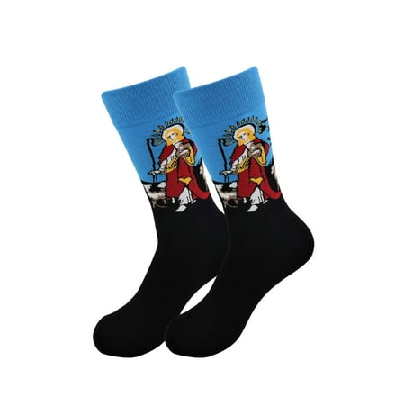 

Dress Casual Sick Socks -Jesus The Good Shepherd