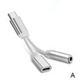 thumbnail image 1 of Câble Adaptateur Répartiteur Audio USB Type-C vers Prise Auxiliaire 3,5 mm pour Écouteurs, 1 of 9