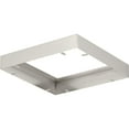thumbnail image 3 of Progress Lighting, Everlume, 1-Light, Flush Mount, Brushed Nickel, Edgelit Square Trim Ring, 3 of 5