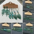 thumbnail image 4 of GKNET Boho 3Pairs Boho Gypsy Earrings Set Tribal Ethnic Hook Drop Dangle Women JEWELRY-Waterdrop, 4 of 9