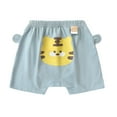 thumbnail image 4 of RUTAYY Toddler Baby Boys Girls Cute Shorts Cartoon Print Elastic High Waist Harem Shorts Summer Bottoms Trouser Cute Pants, 4 of 4
