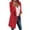 Red, variant on Odeerbi Cardigan for Women Trendy Plus Size Warm Coat Cardigan Winter Solid 2025 Long Sleeve Outerwear Tops Pink