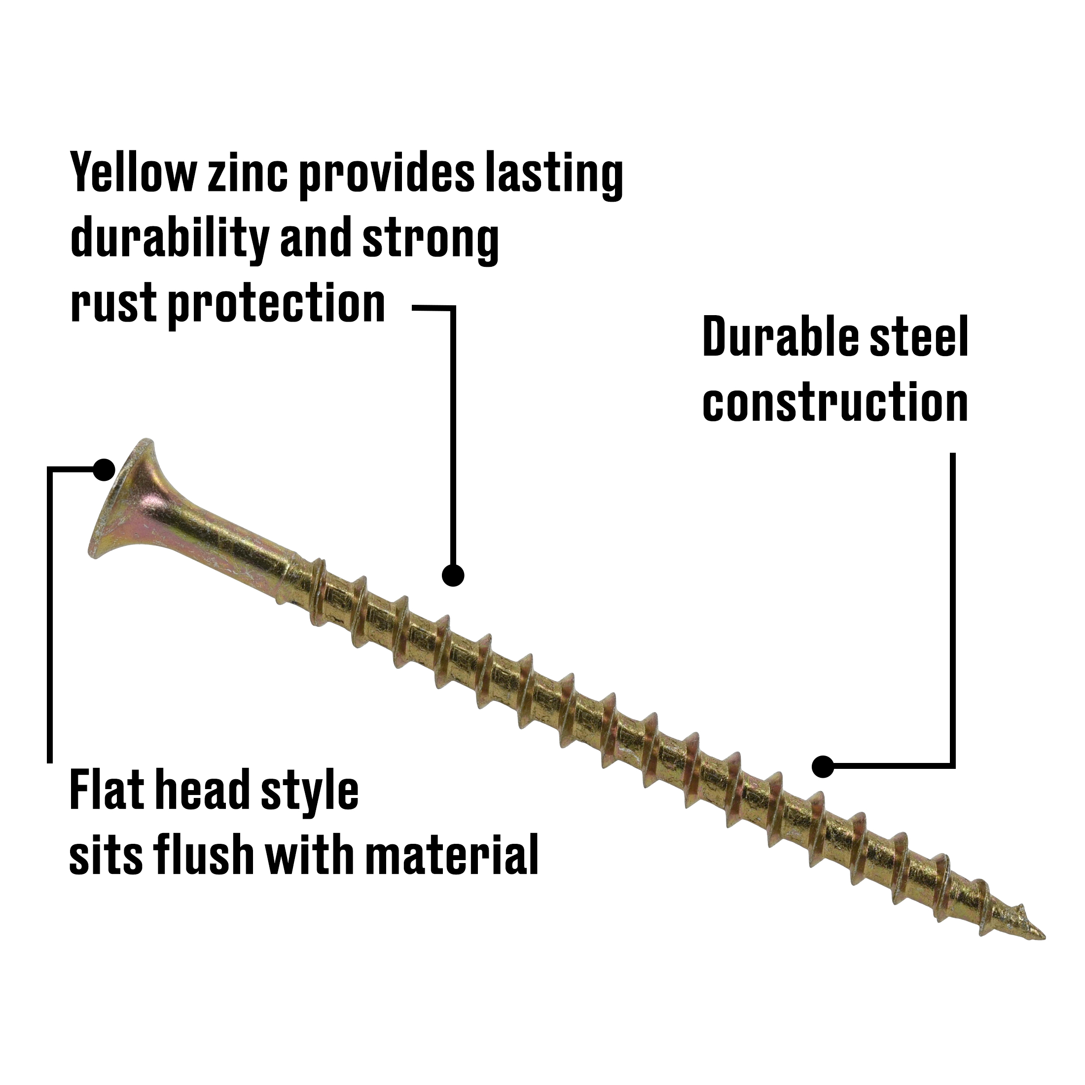 Fas-N-Tite Interior Wood Screws Assortment 465-Pack photo 2