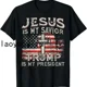 thumbnail image 3 of Camiseta divertida con gráficos para hombre 2023 ¿Qué trabajos Trump conservador 2024? Camisetas republicanas Camisetas para hombres Haz tu diseño, 3 of 5