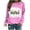 Pink, variant on IROINNID Christmas Sweatshirts for Women Loose Crewneck Pullover Shirts Blouse Christmas Sweatshirt Tops,Blue