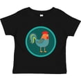 thumbnail image 3 of Inktastic Rooster Chicken Farmer Boys or Girls Toddler T-Shirt, 3 of 5
