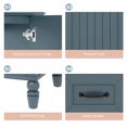 thumbnail image 5 of 36'' Bathroom Vanity with Sink Combo, Modern Bathroom Storage Cabinet with 2 Drawers and 2 Soft Closing Doors, Solid Wood Frame, Blue, 5 of 7