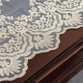 thumbnail image 6 of Rectangle Table Runner Lace Macrame Embroidered Table Runners with Exquisite Vintage Shabby Chic for Holiday Wedding Long Dinner Tables (12 x 59 Inch), 6 of 7