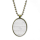 thumbnail image 1 of Piso de madera blanca de textura áspera Wallpaper Collar Colgante de cadena vintage Colección de joyas colgantes Unbranded M, 1 of 3