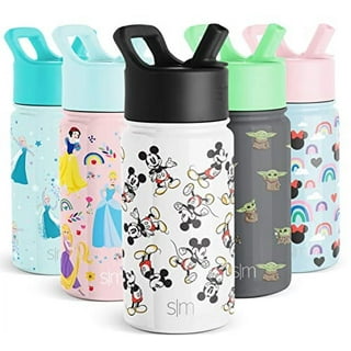 Simple Modern Disney Princess Cinderella Kids Water Bottle with Straw Lid |  Reusable Insulated Stainless Steel Cup for Grils, School | Summit