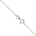 thumbnail image 3 of SZUL Women's Double Elephant Enclosed in a Diamond Heart Necklace in .925 Sterling Silver, 3 of 5