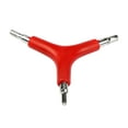 thumbnail image 3 of Qonioi 3 Way Y-Type Allen Hex Wrench Tool, Bike Cycling Multi-Tool with 4mm 5mm 6mm Bits, Compact Y-Shaped Hex Key Wrench for Bicycle Repair Maintenance Hardware, 3 of 4